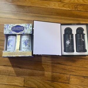 Combo Deal- Crabtree & Evelyn Wisteria Gift Set wand Tahari Body Lotion